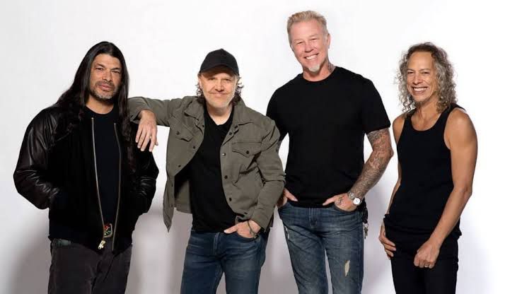 Metallica em comemoração ao 30º aniversário da banda. 